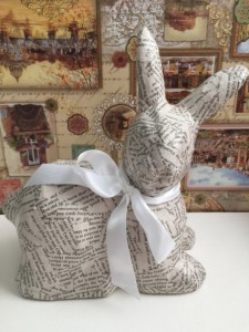Easter Decorations - Paper Maiche Rabbit