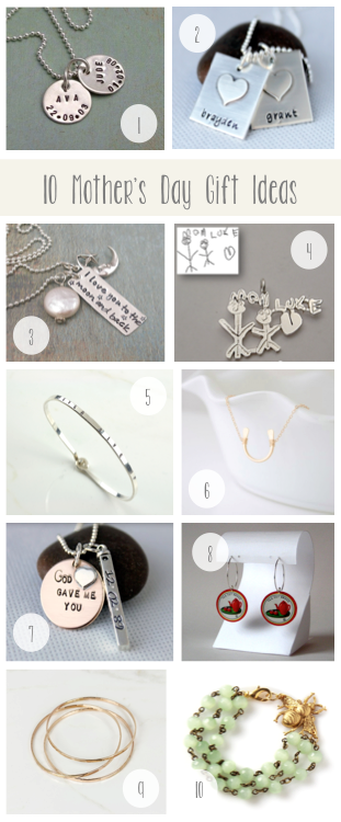 10 Mother's Day Gift Ideas