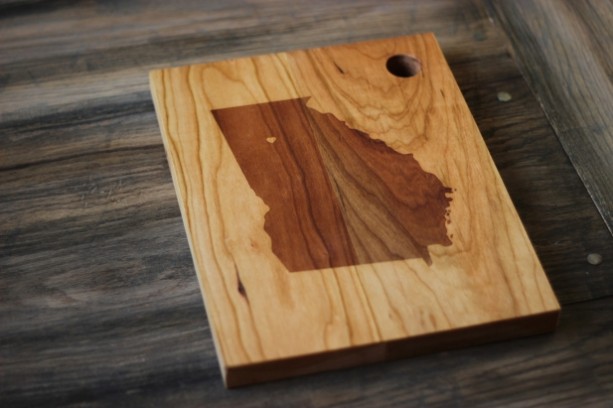 Handmade Personalized Christmas Gifts to Order Now - Custom State Cutting Board
