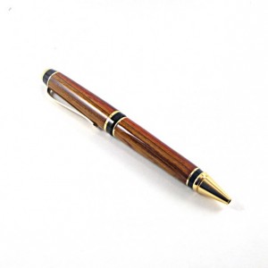 Gift Ideas for Him Under $50 - Handcrafted Wooden Pen with 24k Gold Accents