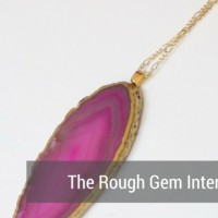 aftcra Featured Artisan Blog Cover - Rough Gem - neovictorian jewelry - druzy pyrite earrings - agate geode necklaces