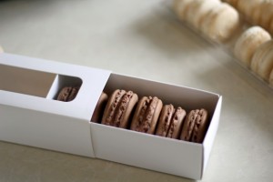 perfect gift for your client - french macarons assortment custom flavor office gift indulgent