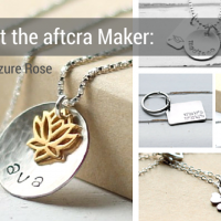Meet the Maker - Genevieve of The Azure Rose on aftcra - Handmade Jewelry Made in the USA Hand Stamped Personal Custom Necklaces Dog Tags Keychains 20