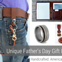 Unique Fathers Day Gift Ideas - Handcrafted - American Made - aftcra - Leather