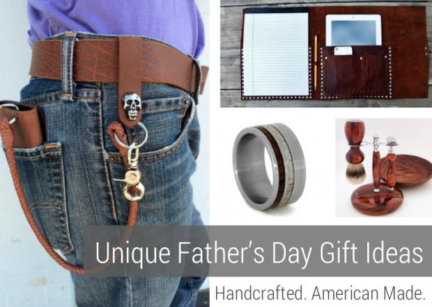 Unique Fathers Day Gift Ideas - Handcrafted - American Made - aftcra - Leather