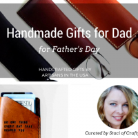 Handmade Gifts for Dad for Father's Day - Handmade gift ideas for him - aftcra - gifts - handcrafted gifts - American made gifts - Made in USA gifts for Fathers Day