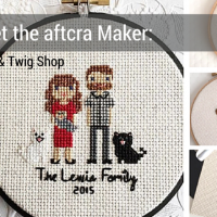 Meet the Maker - Cloth and Twig Shop - Custom Family Portraits - Custom Wedding Portraits - Housewarming Gift Ideas - Handmade Gift Ideas Mothers Day Gifts 2016 Made in the USA 20