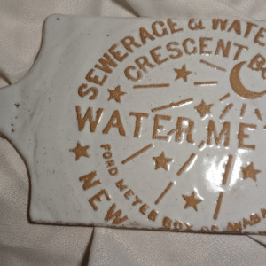 Ceramic New Orleans Water Meter Charcutier Board