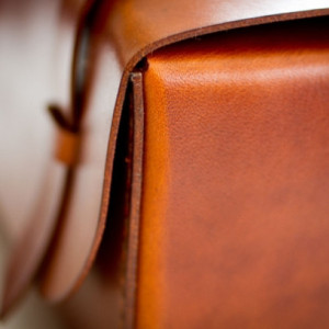 Leather Dopp Kit - Saddle Tan